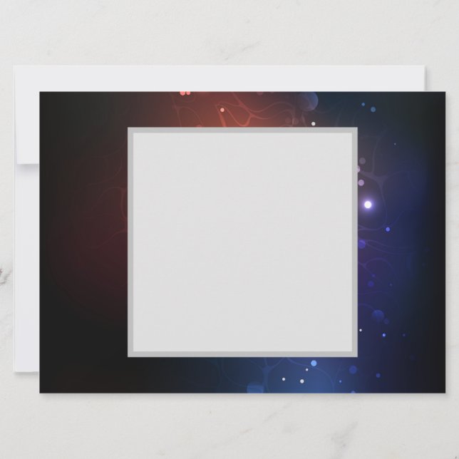 Brevkort för nattfjärilar meddelande (Baksida)