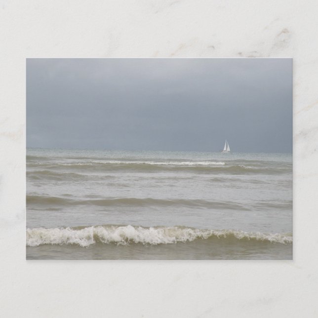 Brevkort för segelbåtar vykort (Framsida)