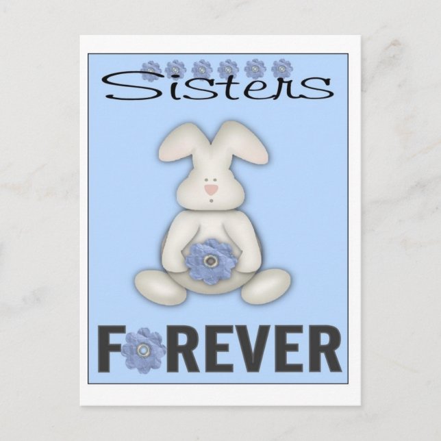 Brevkort för systrar vykort (Framsida)