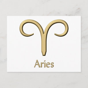 Brevkort från Aries Guld Vykort
