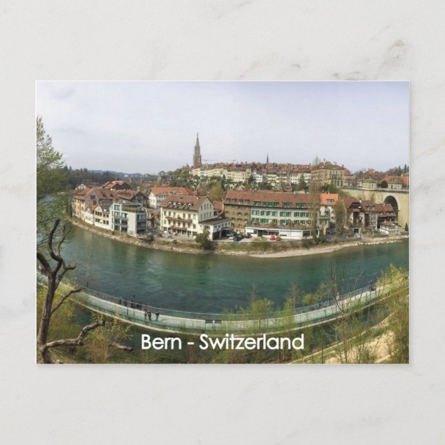 Brevkort från Bern - Schweiz Vykort (Framsida)