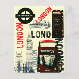 Brevkort från London Vykort