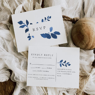 Brevkort med pressad botanisk OSA med val av målti Inbjudan Vykort