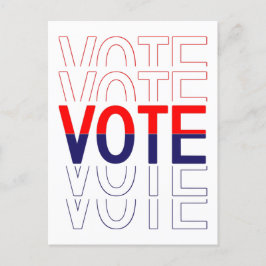 Brevkort till väljare Elegant brevkort till väljar Vykort