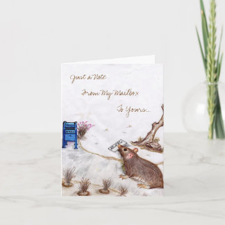 Brevlådamollyen noterar kort 1.