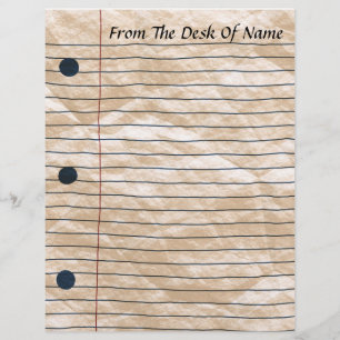 Brevpapper, bläckfisk