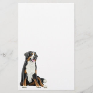 Brevpapper för Bernese berghund