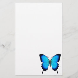 Brevpapper för blåttUlysses fjäril