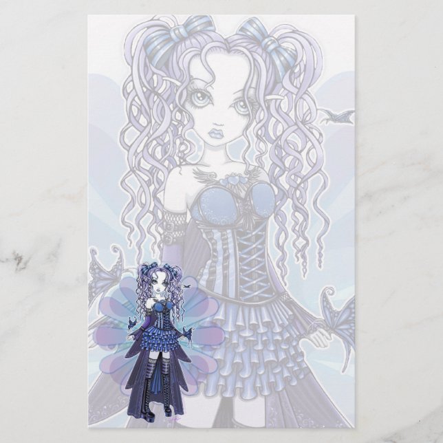 Brevpapper för fe för fjäril "för Haylee" (Framsida)