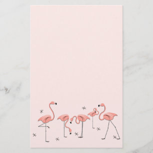 Brevpapper för Flamingosrosagrupp