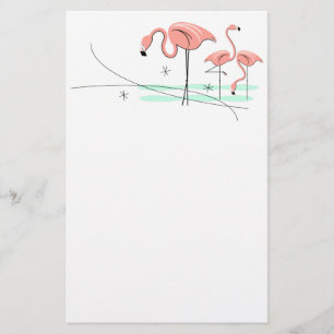 Brevpapper för FlamingosTrio 3