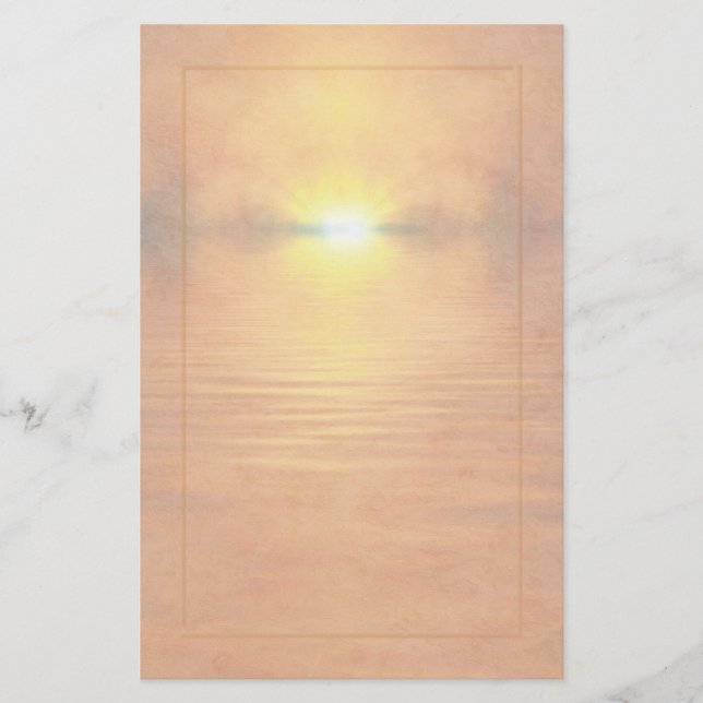 Brevpapper för inställningssol (Framsida)