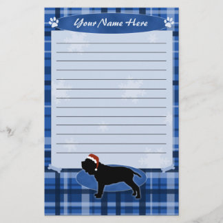 Brevpapper för Mastiff för blåttjul Neapolitan