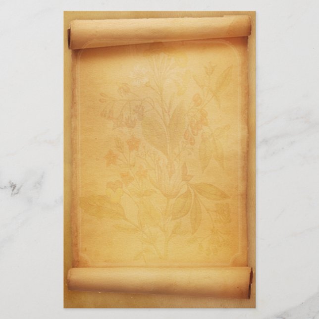 Brevpapper för ParchmentrullaLook (Framsida)