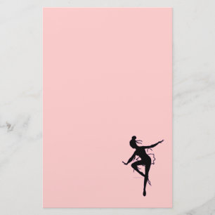 Brevpapper för Prima BallerinaSilhouette