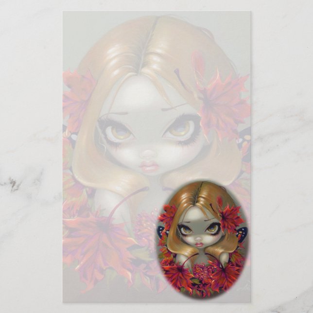 Brevpapper "för röd lönnfe" (Framsida)