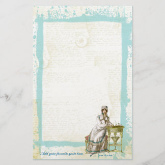 Brevpapper för stil för Jane Austen