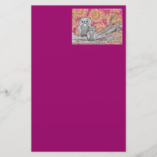 Brevpapper för ugglor 36