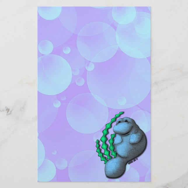 Brevpapper - Mia Manatee (Framsida)