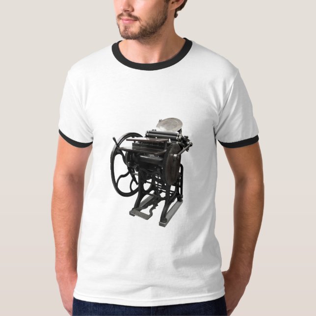 brevpress 1888 ringer manar t-shirt (Framsida)
