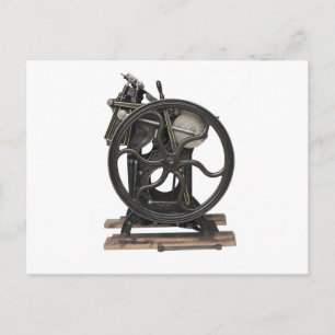 brevpress från 1901 vykort