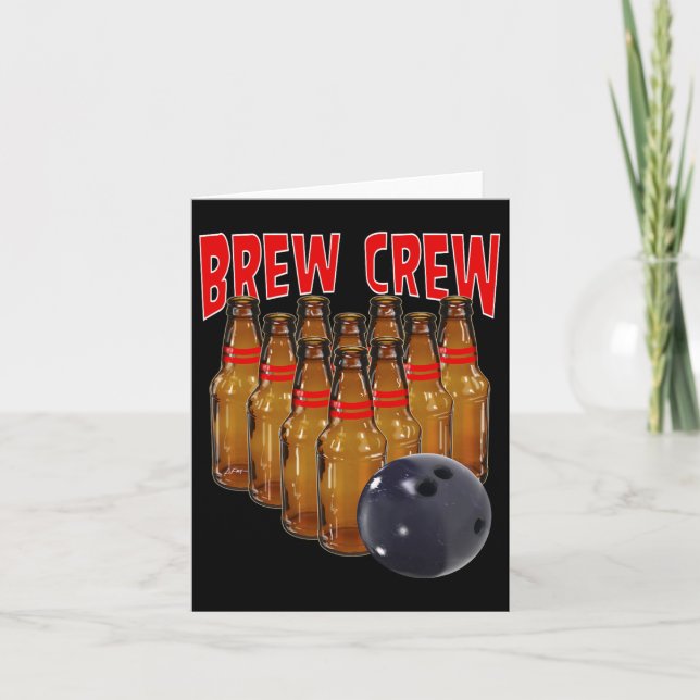 Brew Crew Bowling Kort (Framsida)