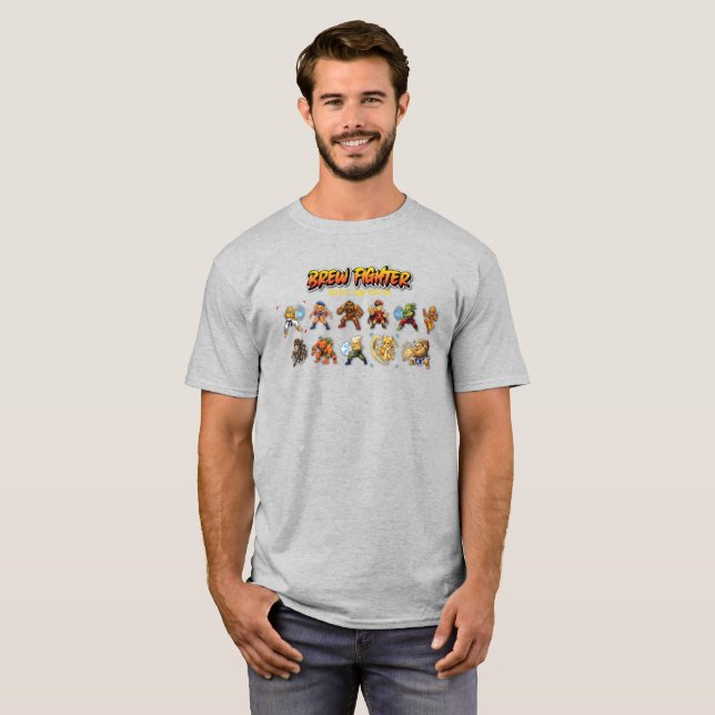 Brew Fighter T-shirt (Hel framsida)