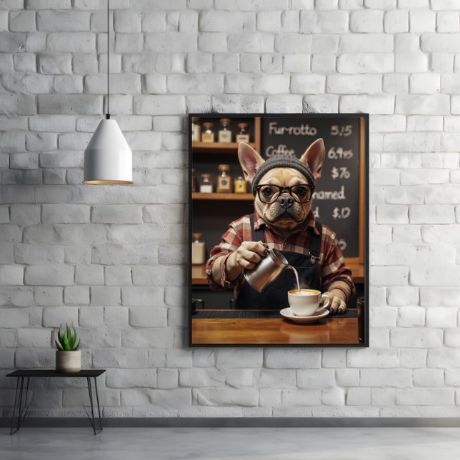 Brew Hound: Fueled by Bark Roast Poster (Skapare uppladdad)