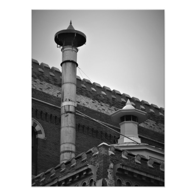 "Brew House Blues" Photo Print Fototryck (Framsidan)