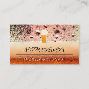 Brew House   Frostat Mugg Visitkort