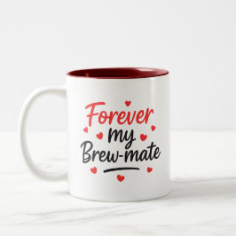 Brew-Mate Par-årsdag/ Vänskap Gift Mugg