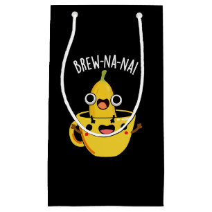 Brew-nana Funny Banana Pun Mörk BG