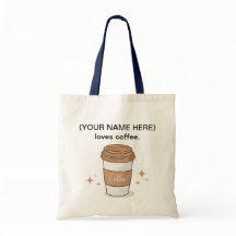Brew-tiully Yours: Coffee Älskare Tote’ Tote Bag
