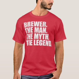 BrewerBrewer Family namn Brewer last Name Brewer S T Shirt