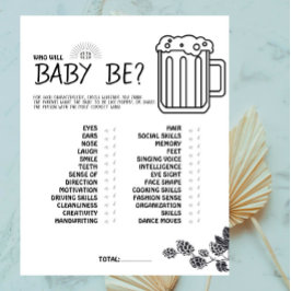 Brewery Baby - B&W - Vem kommer att vara Baby? Spe