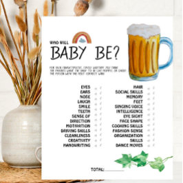 Brewery Baby - Färg - vem kommer att vara Baby? Sp