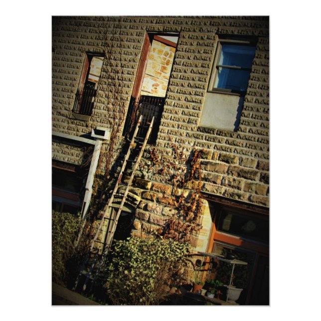 "Brewery Foliage" Fototryck (Framsidan)