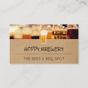 Brewery Pub House Visitkort