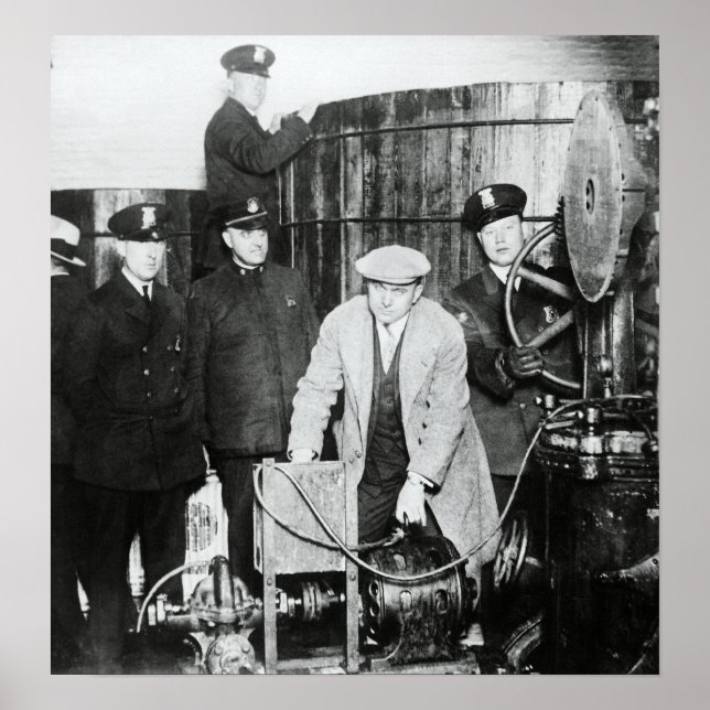 BREWERY TALAKEASY BUST C. 1930 POSTER (Framsidan)