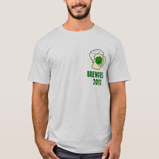 Brewfest 2011 lätt tee shirt (Framsida)