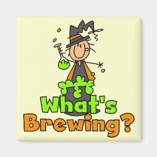 Brewing T-shirts och presenter Magnet
