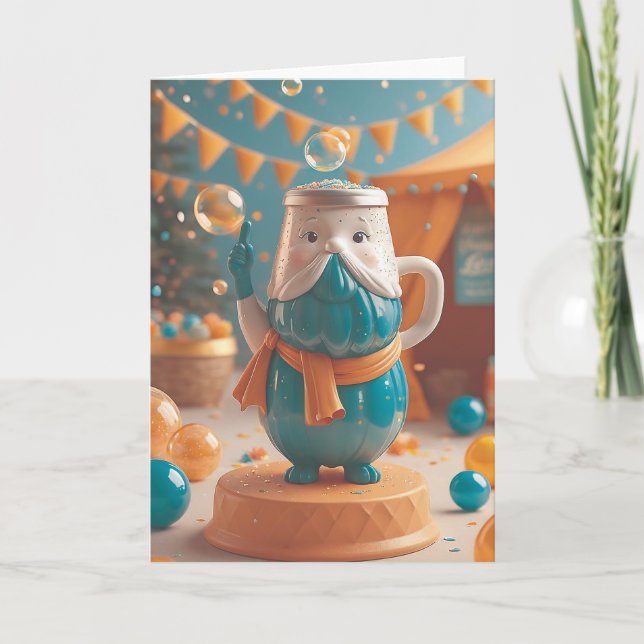 Brewing Up Birthday Cheer Kort (Framsida)