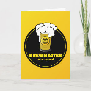 Brewmaster Beer Fars dag-kort Kort