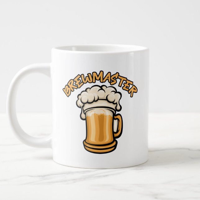 Brewmaster behöver en öl Mugg Jumbo Mugg (Vänster)