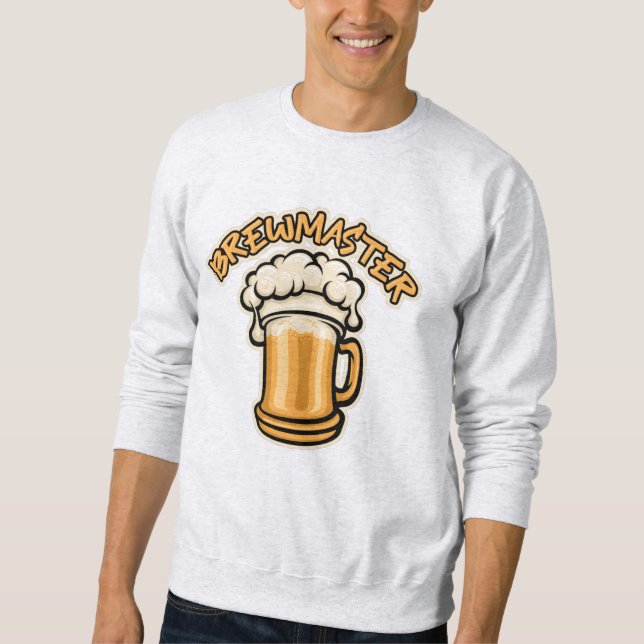 Brewmaster behöver en öl Mugg Lång Ärmad Tröja (Framsida)