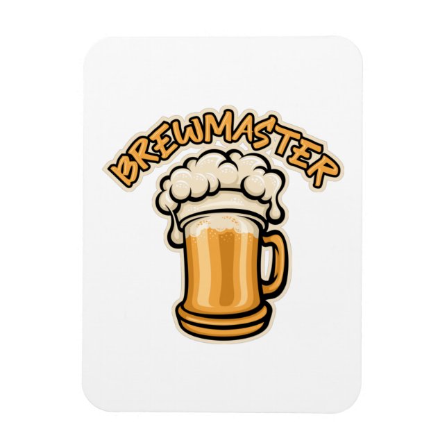 Brewmaster behöver en öl Mugg Magnet (Vertikal)