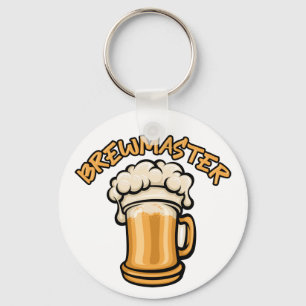 Brewmaster behöver en öl Mugg Nyckelring
