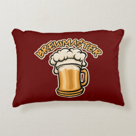 Brewmaster behöver en öl Mugg Prydnadskudde