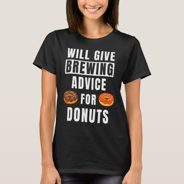 Brewmaster Funny Brewery T Shirt (Framsida)