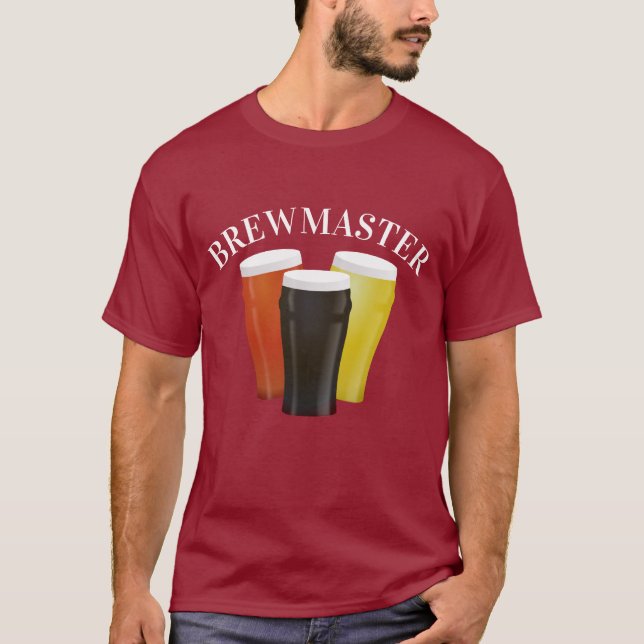 Brewmaster T Shirt (Framsida)